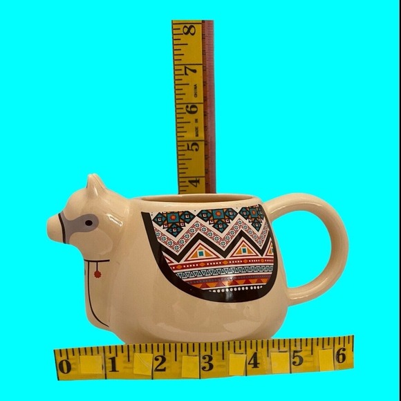 Thumbs Up! Lamapot Mug Cup Llama Shape SW Style American Novelty Camel - Picture 10 of 10